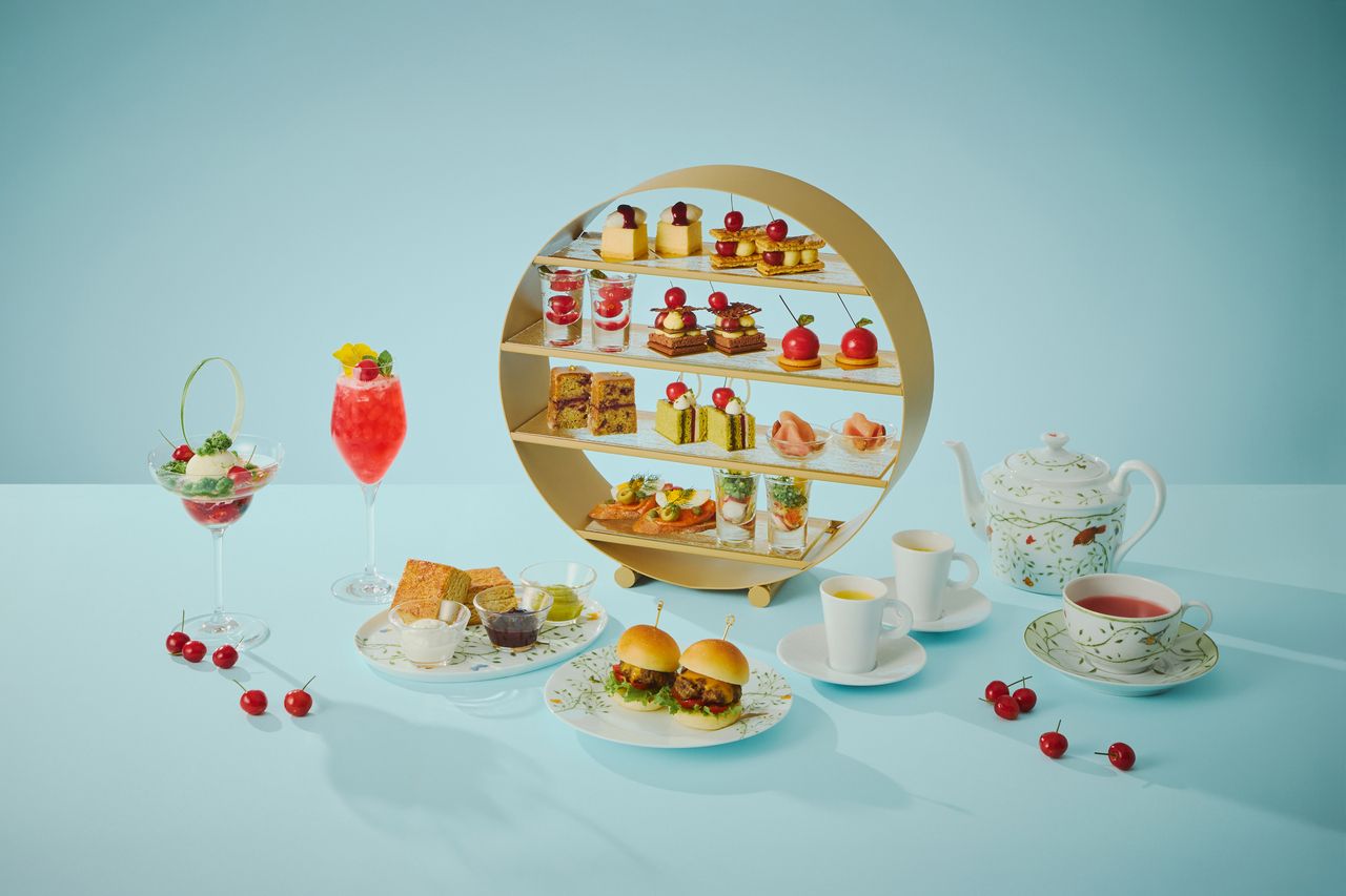 [Alcohol-free flow] Afternoon Tea “VOYAGE” La saison des cerises