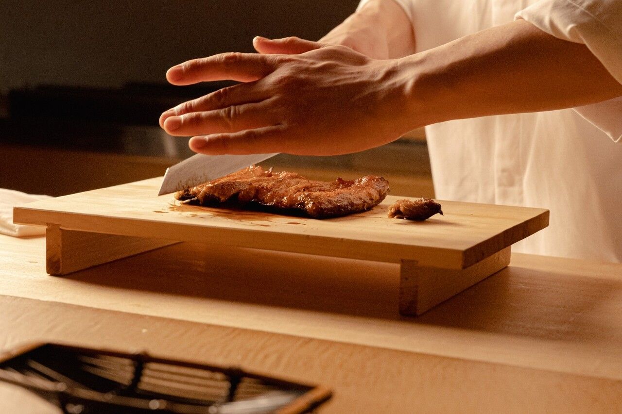 Seasonal Special Eel Course