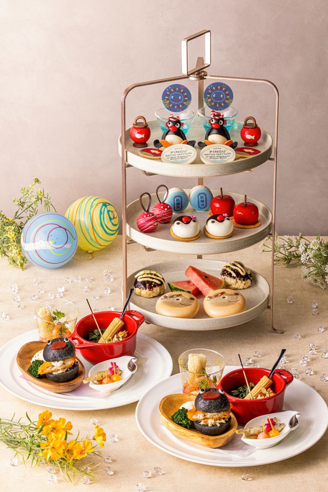 ★【土休日/14:00来店/会員さま料金】『(2時間制）ピングーコラボレーションアフタヌーンティー￥7500(13％サービス料別）