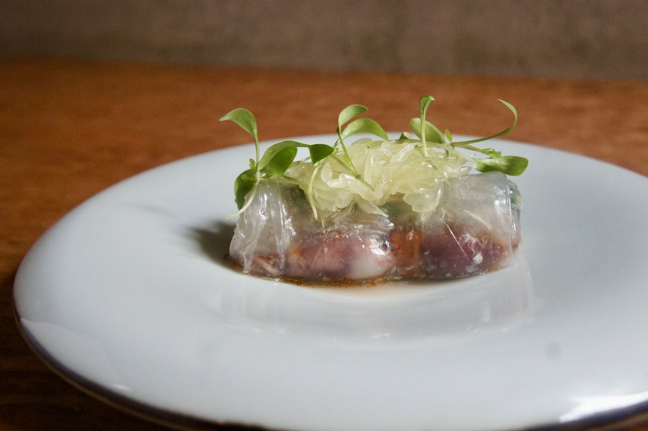 Seasonal course menu (7 dishes) + non-alcoholic pairing