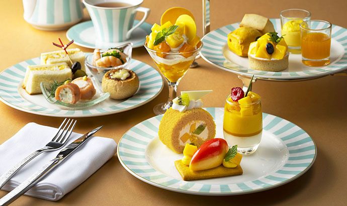 [Entry at 13:00/14:00/15:00/16:00/17:00/18:00, 2-hour limit] Mango Afternoon Tea (Monday-Thursday) June 1st - July 31st, 2026
