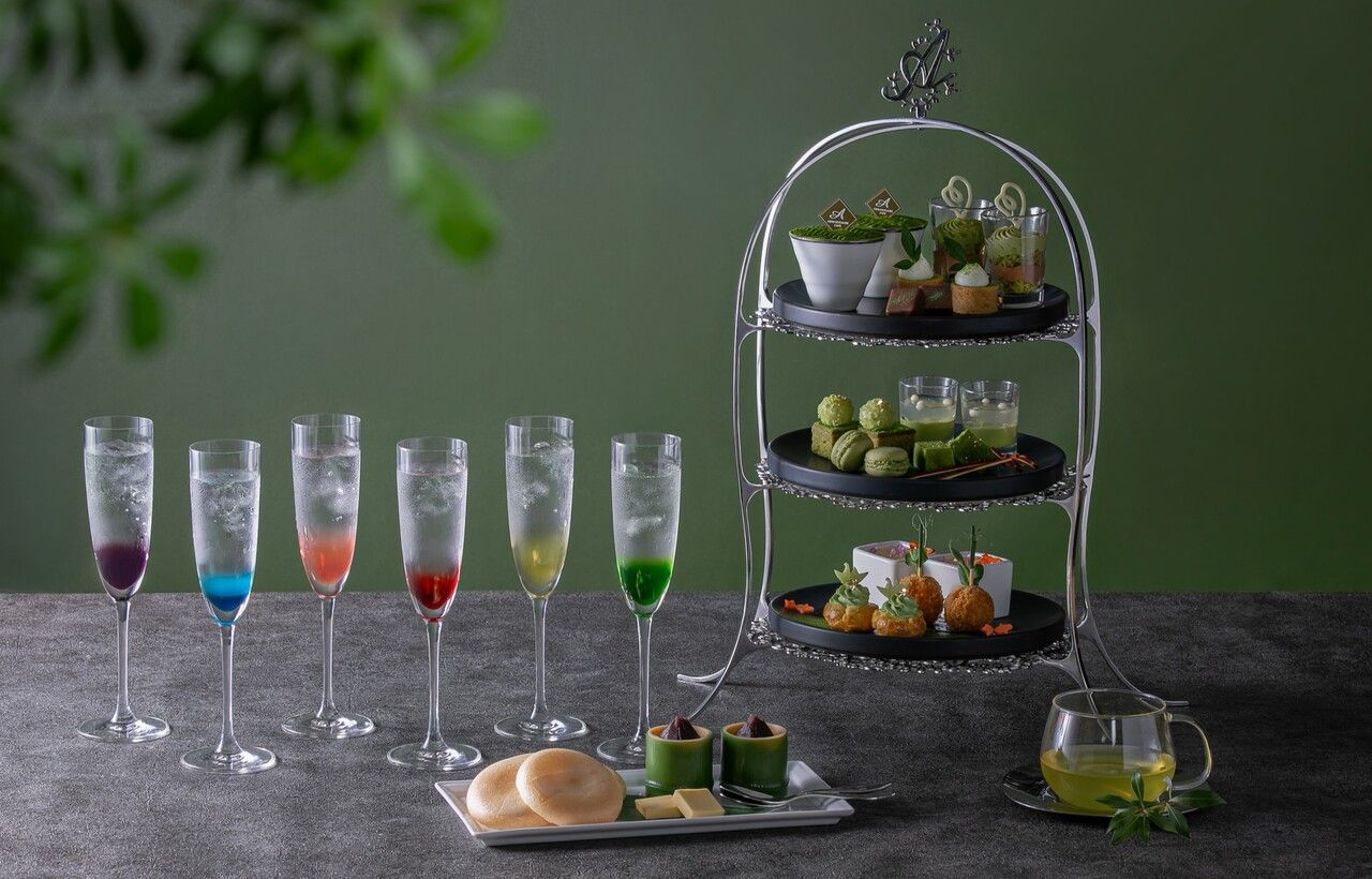 [10% OFF on Weekdays] THE Matcha Afternoon Tea / Includes one “Oshikatsu” drink