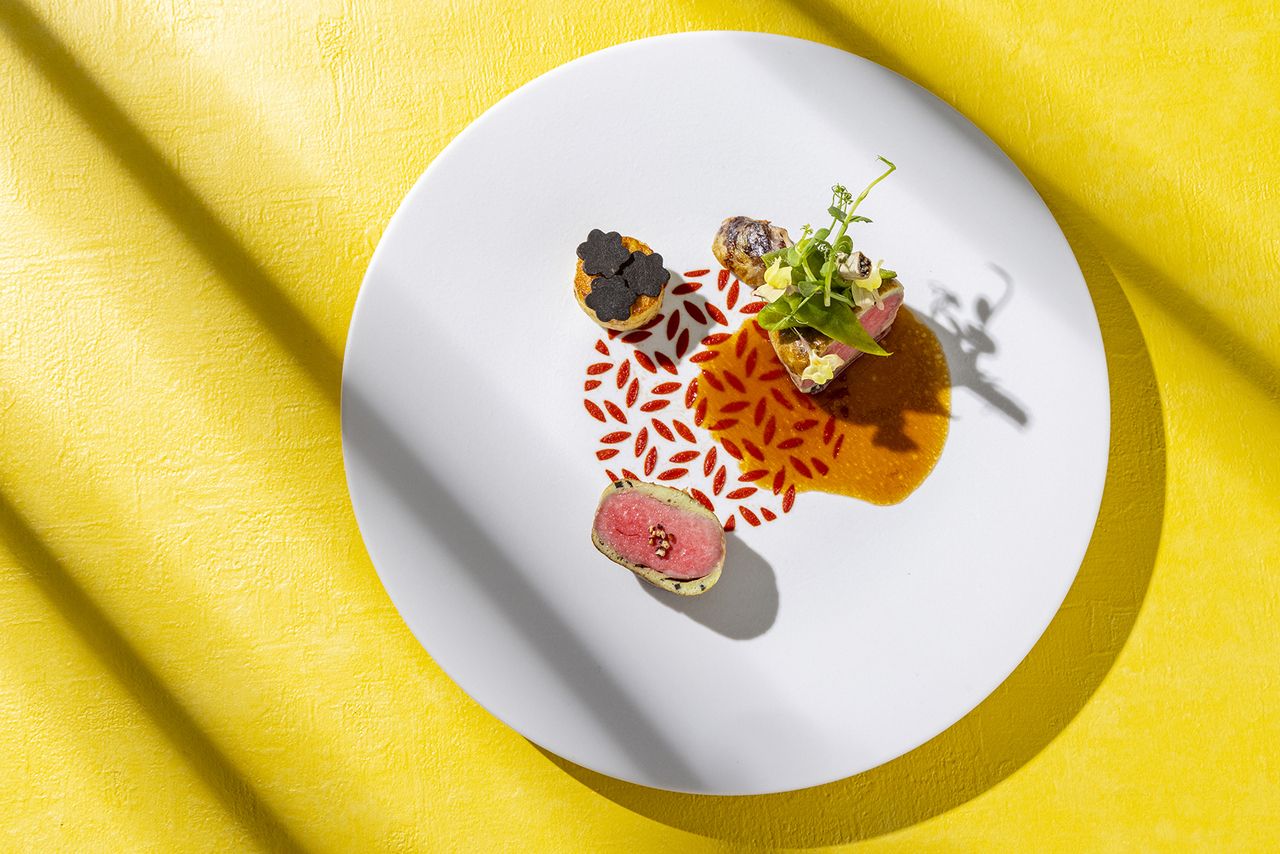 Pleasure 7-course meal + Welcome Champagne 