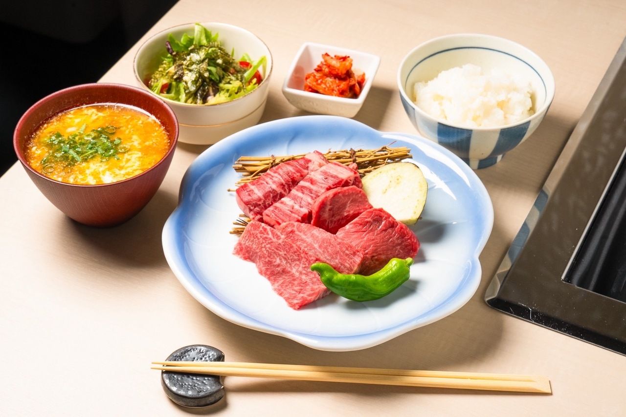 焼肉ランチ　3種盛り