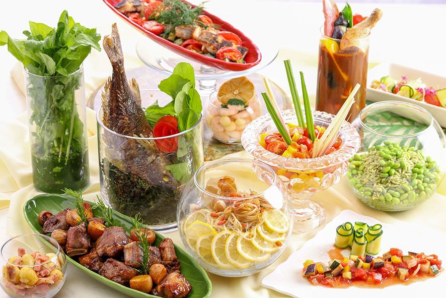 時間無制限！【平日ランチ】南仏のごちそうビュッフェ【中学生以上】