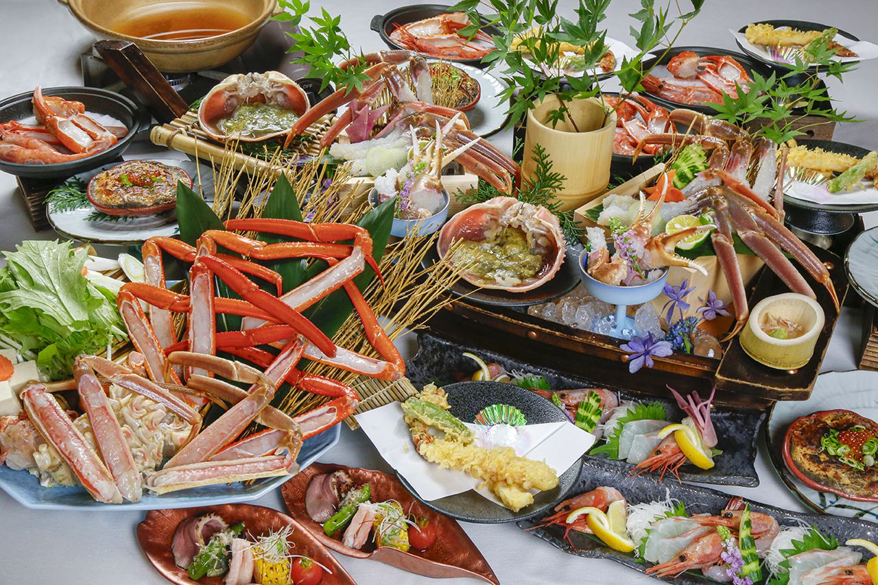 Live Snow Crab & Kasumi Crab Tasting Course