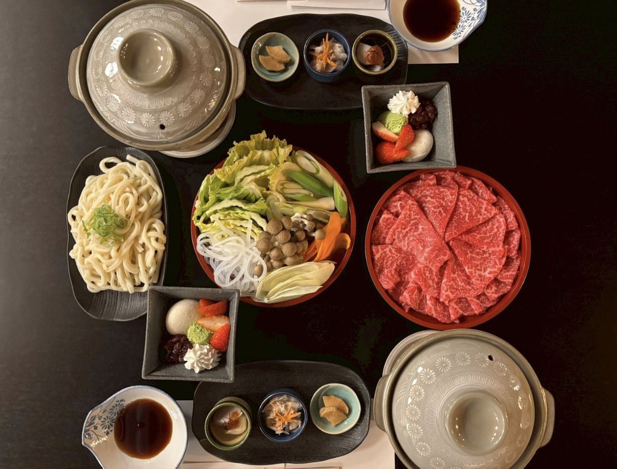 和牛しゃぶしゃぶコース(150g)