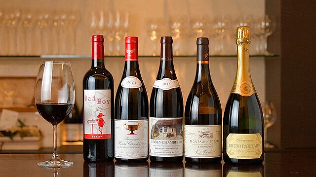 ソムリエが選ぶペアリングワインコース　21,000円
