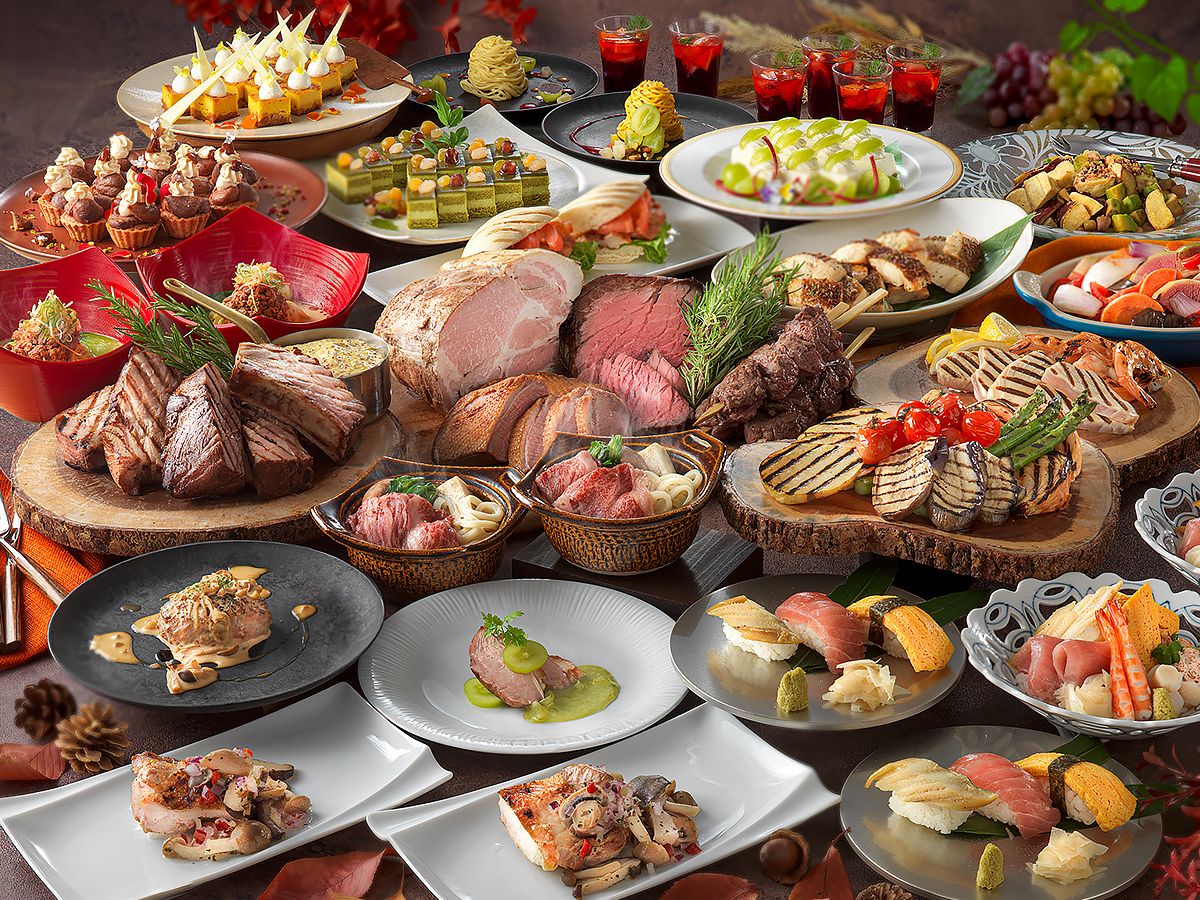 ランチ（大人）「秋のプレミアムビュッフェ」～グリル料理と旬果の収穫祭～