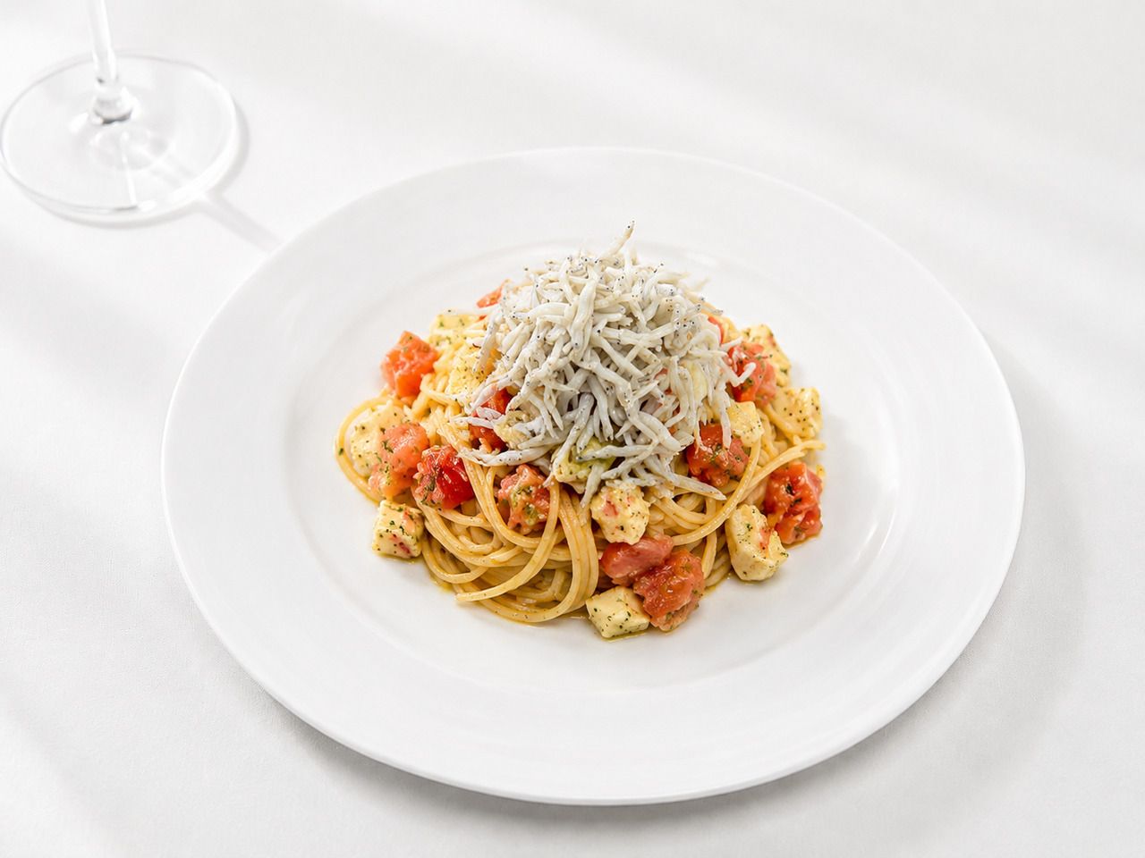 【8月限定】しらすとモッツァレラチーズの冷製パスタ