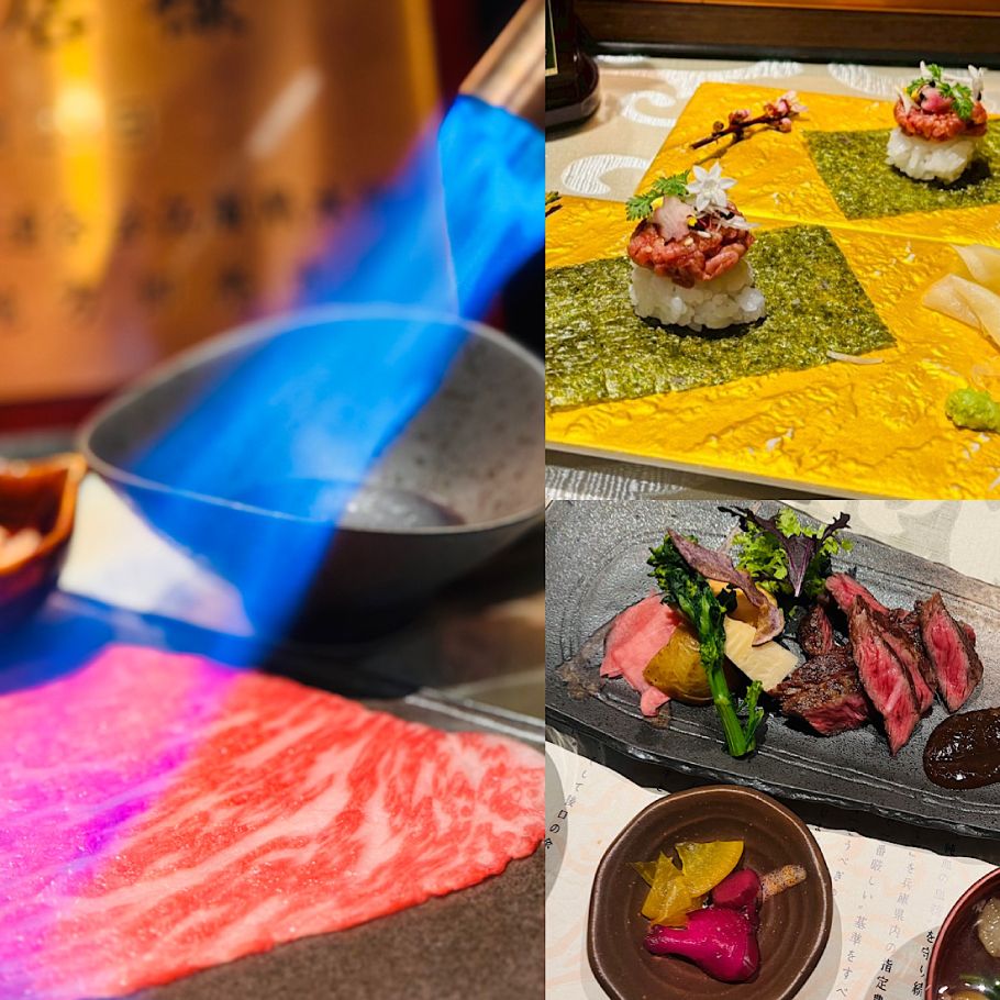 Kobe Beef "Sho-Fuku" Course (10 Courses) — Best Seller & Limited Special Offer!