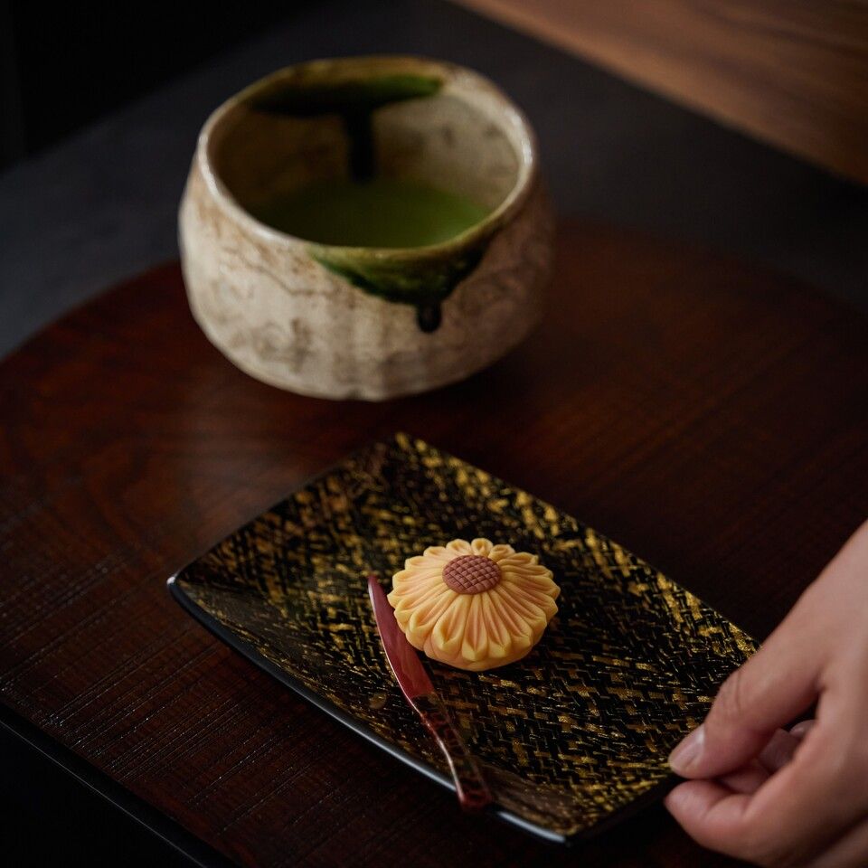 Japanese-Western fusion, seasonal assiette dessert course (with tea pairing)