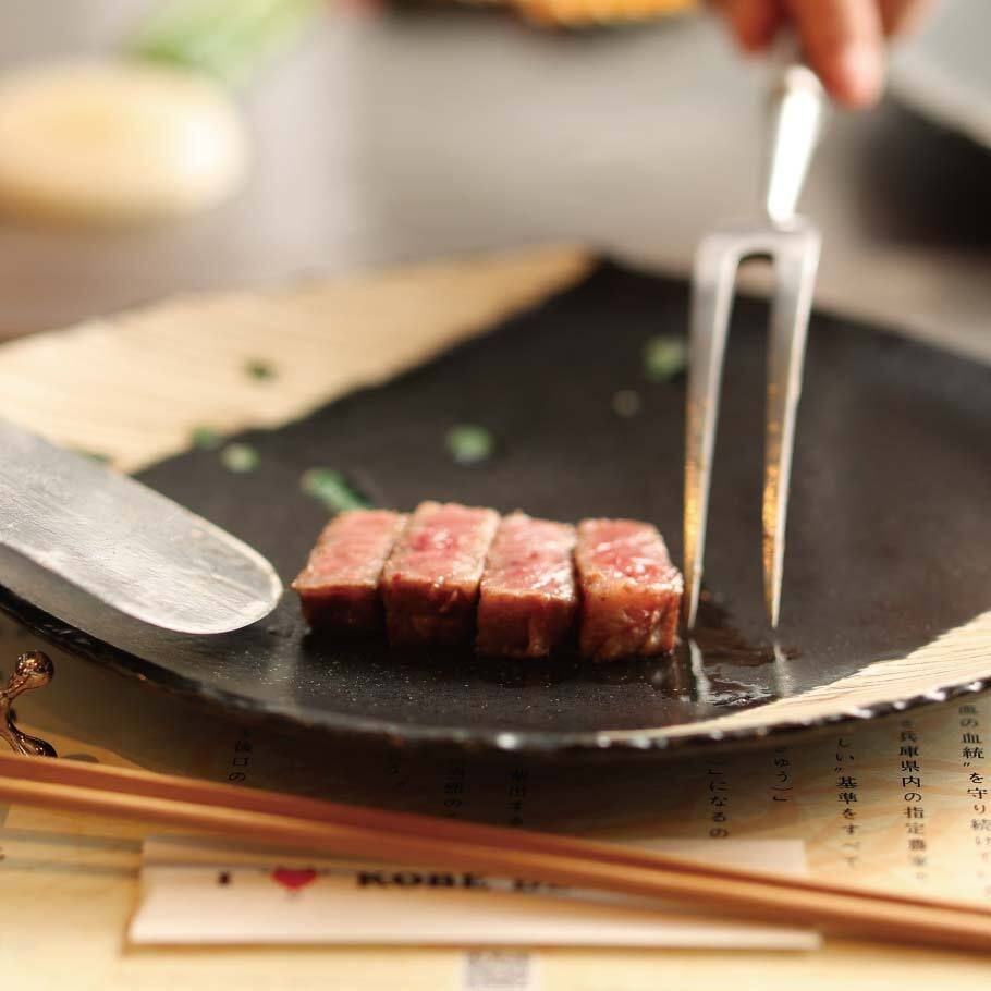 【午餐限定套餐】 神戶牛頂級紅肉套餐＜110克＞ 共6道菜 8,910日圓⇒7,480日圓