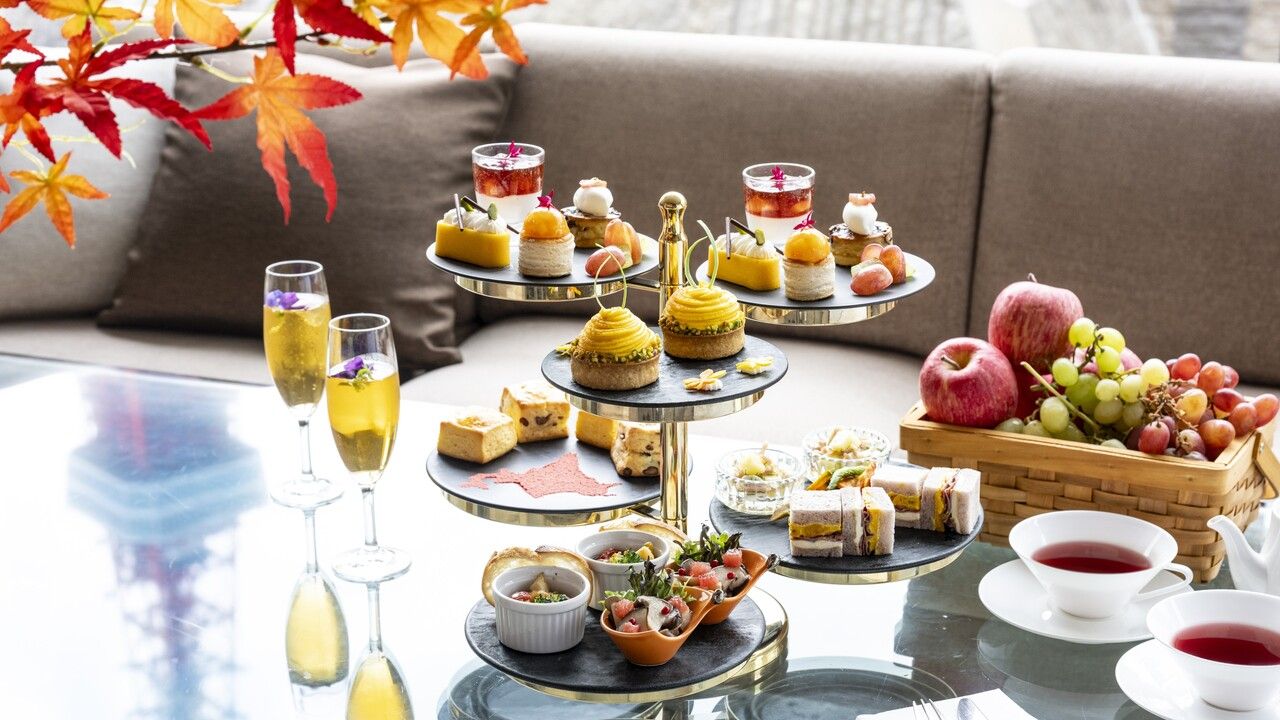 [Member-Only Plan] Autumn Afternoon Tea ~A Gift from Hokkaido~ (Sat & Sun)