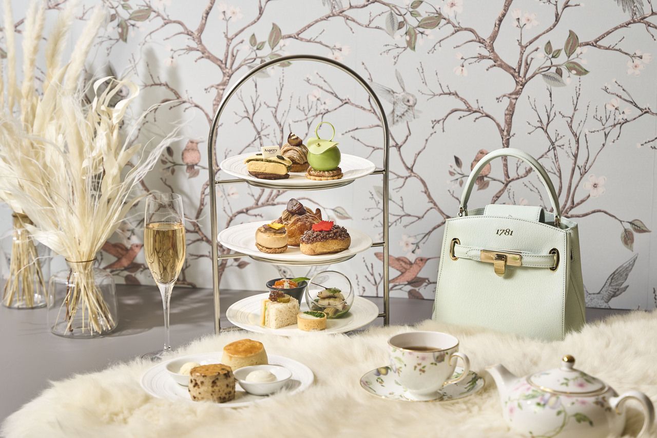 【with original cocktail】British Afternoon Tea with Asprey