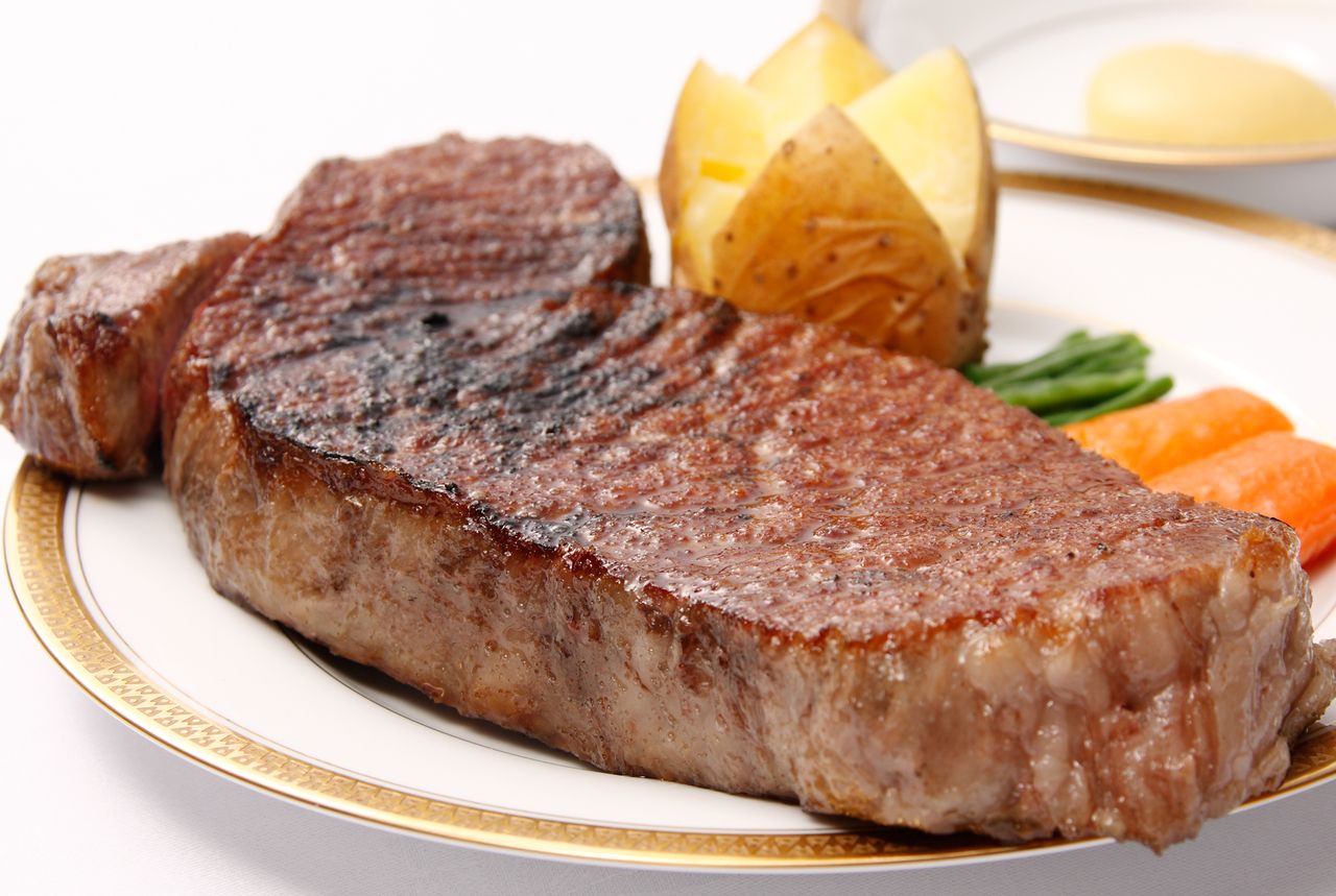 October  Long-term farmed TAJIMA beef steak seasonal course