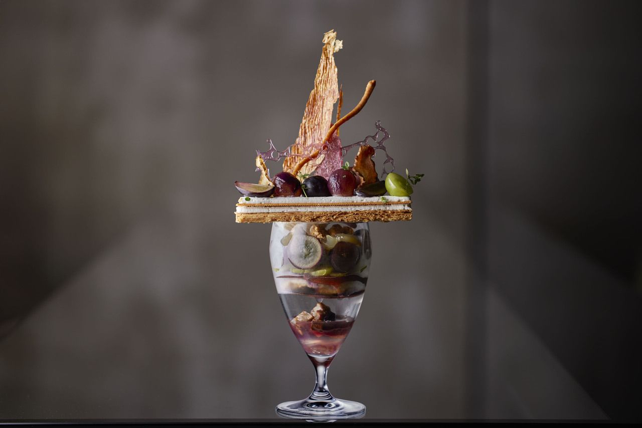 Parfait Bijou® Raisin【¥6,000 (tax not included) with drink】
