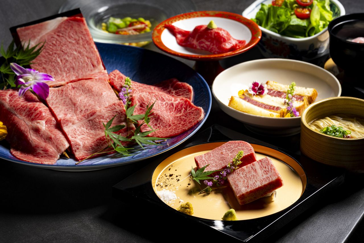 まつなが和牛 極上食べ比べ サーロインハーフ&シャトーブリアンハーフステーキコース