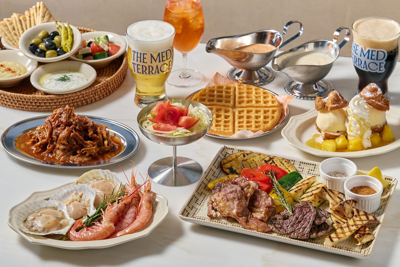 THE MED TERRACE COURSE (アルコール＋ソフトドリンク飲み放題）